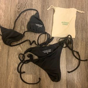 Swimsuit from avenueswim.com   Wash in cold tap water, hang dry in shade. Size S